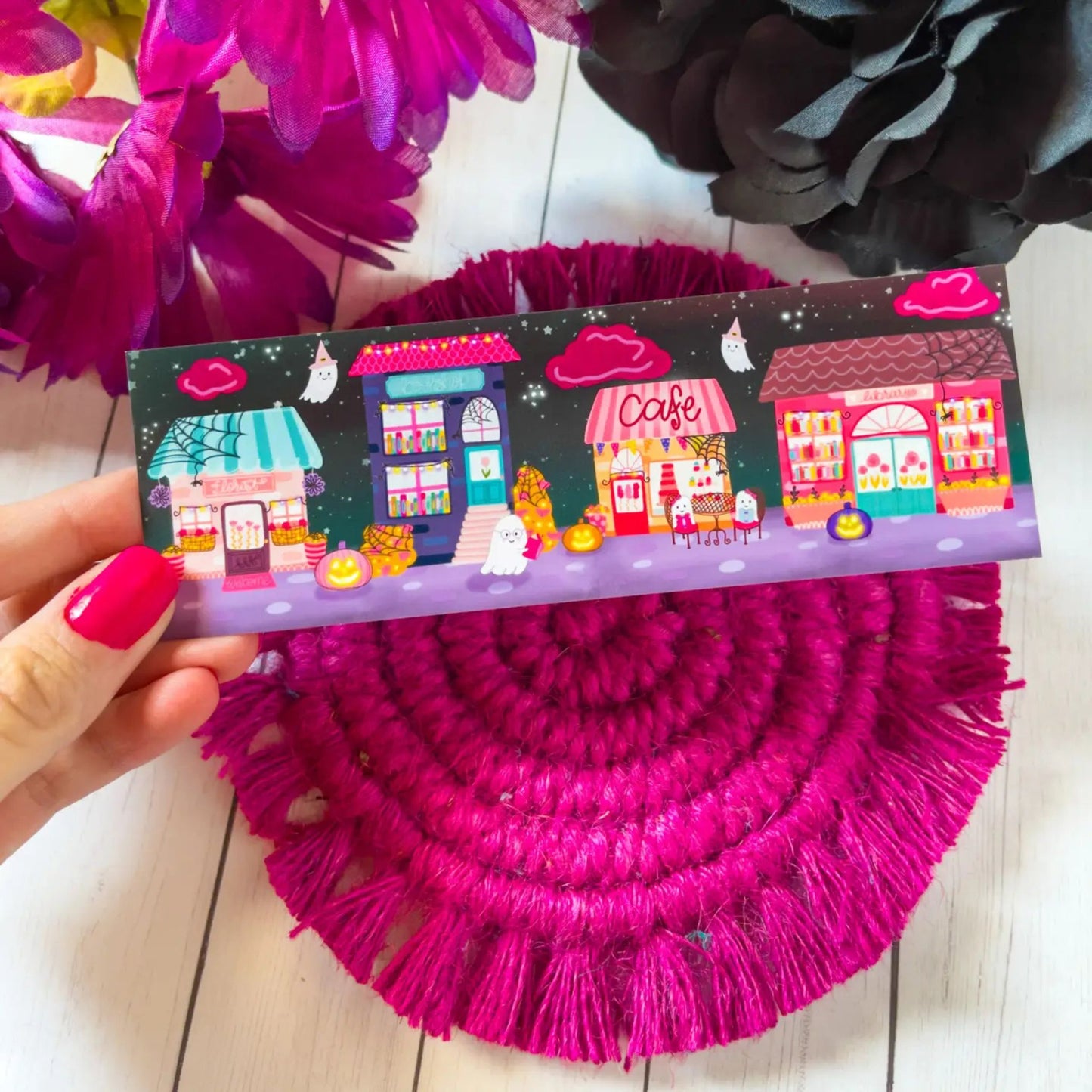 Bookmark - Halloween at Book Lover's Lane
