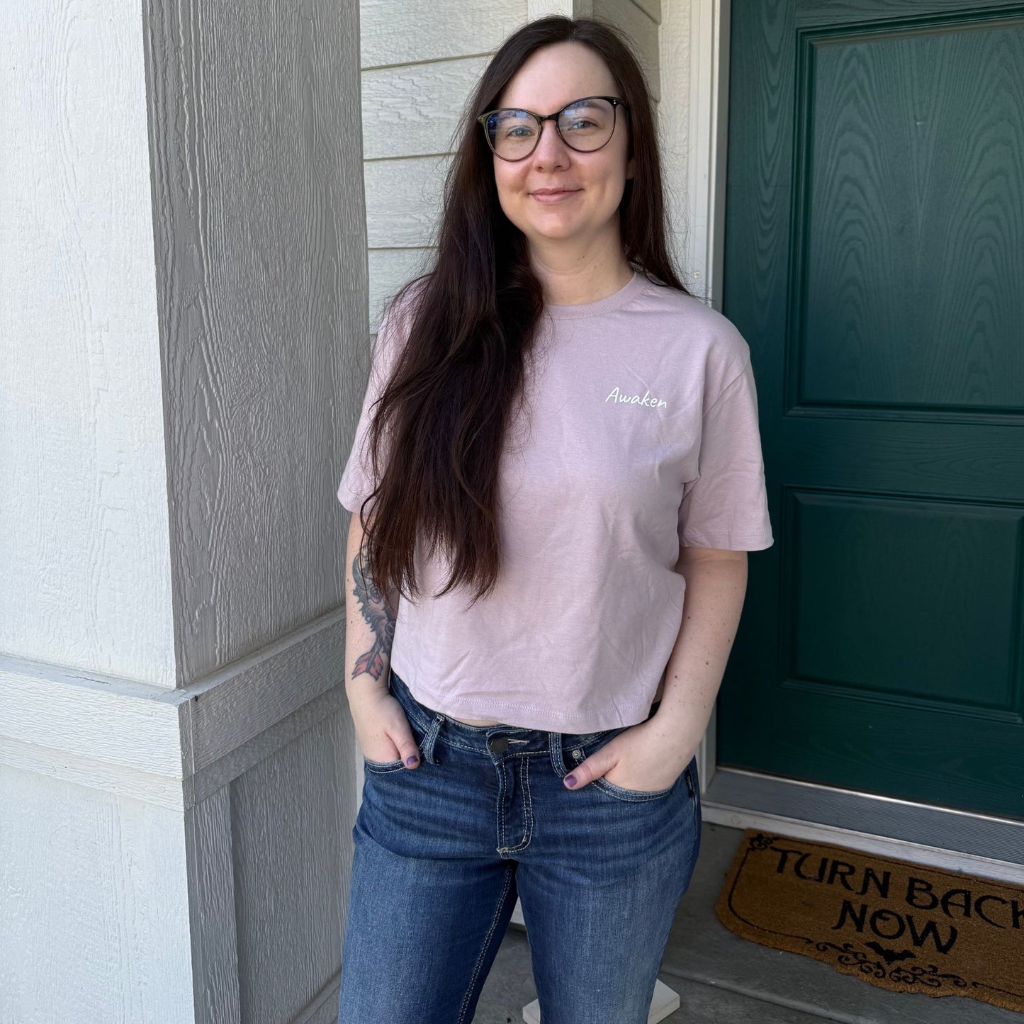 Words of Magic - Awaken Cropped Tee