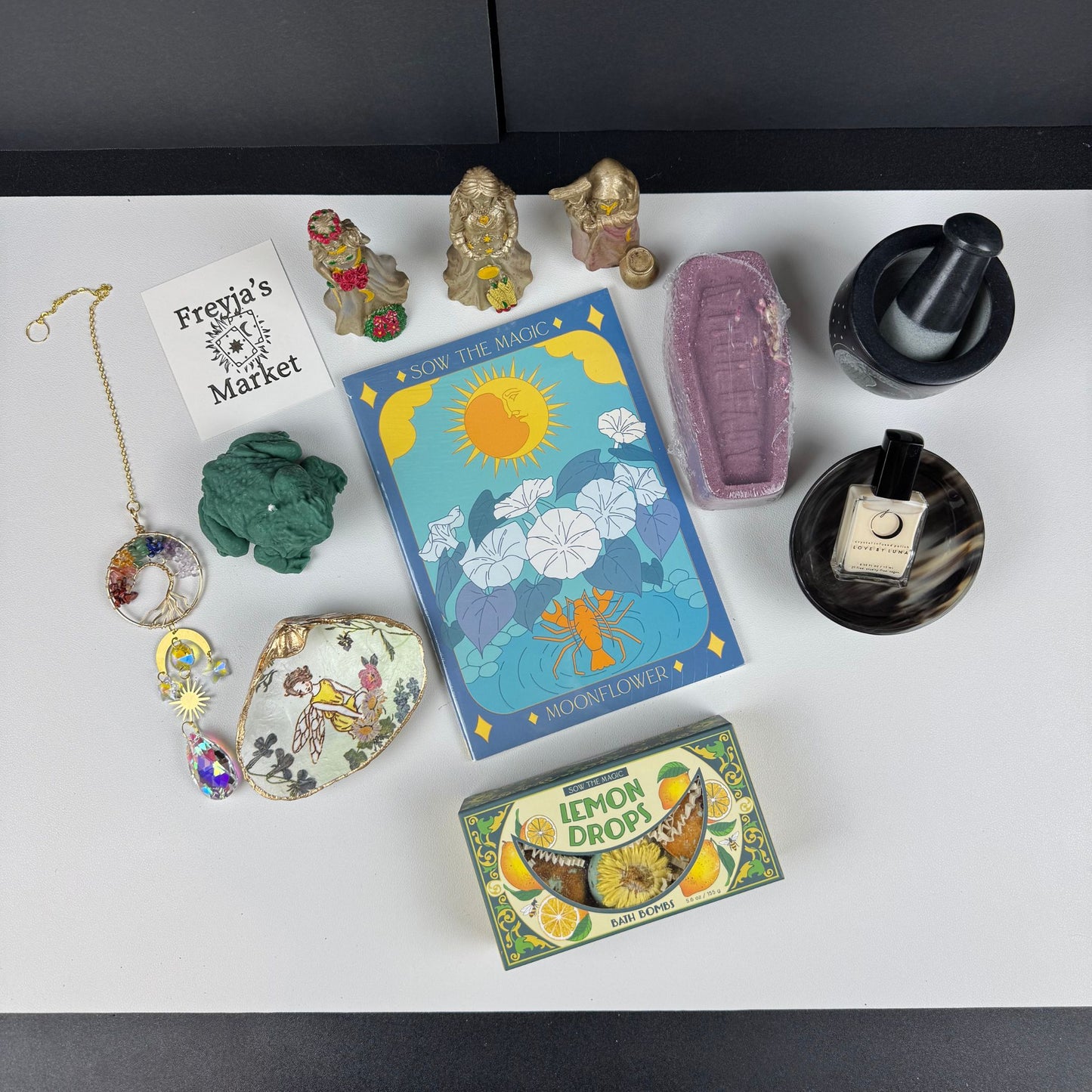 Freyja's Magic Scoop - Orange Ball Witchy Items