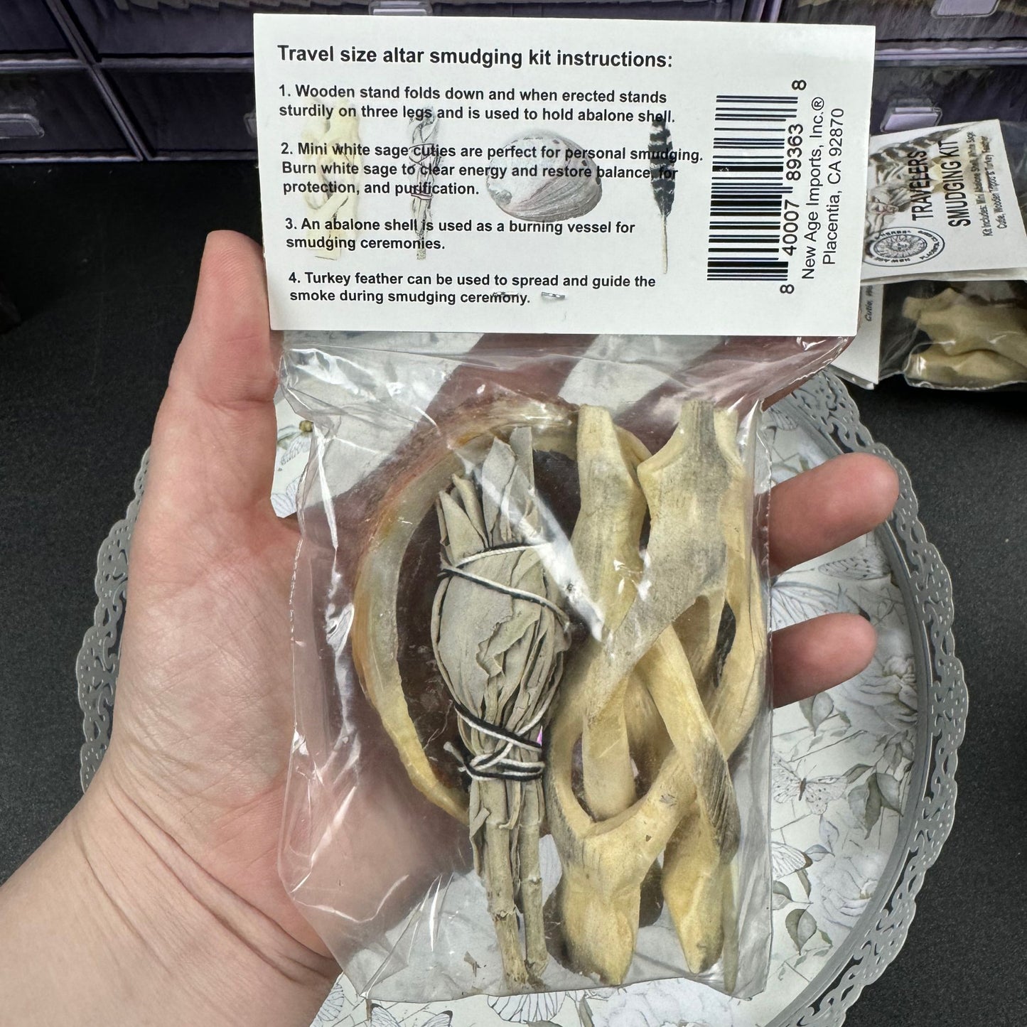 Travel Sage Smudging Kit