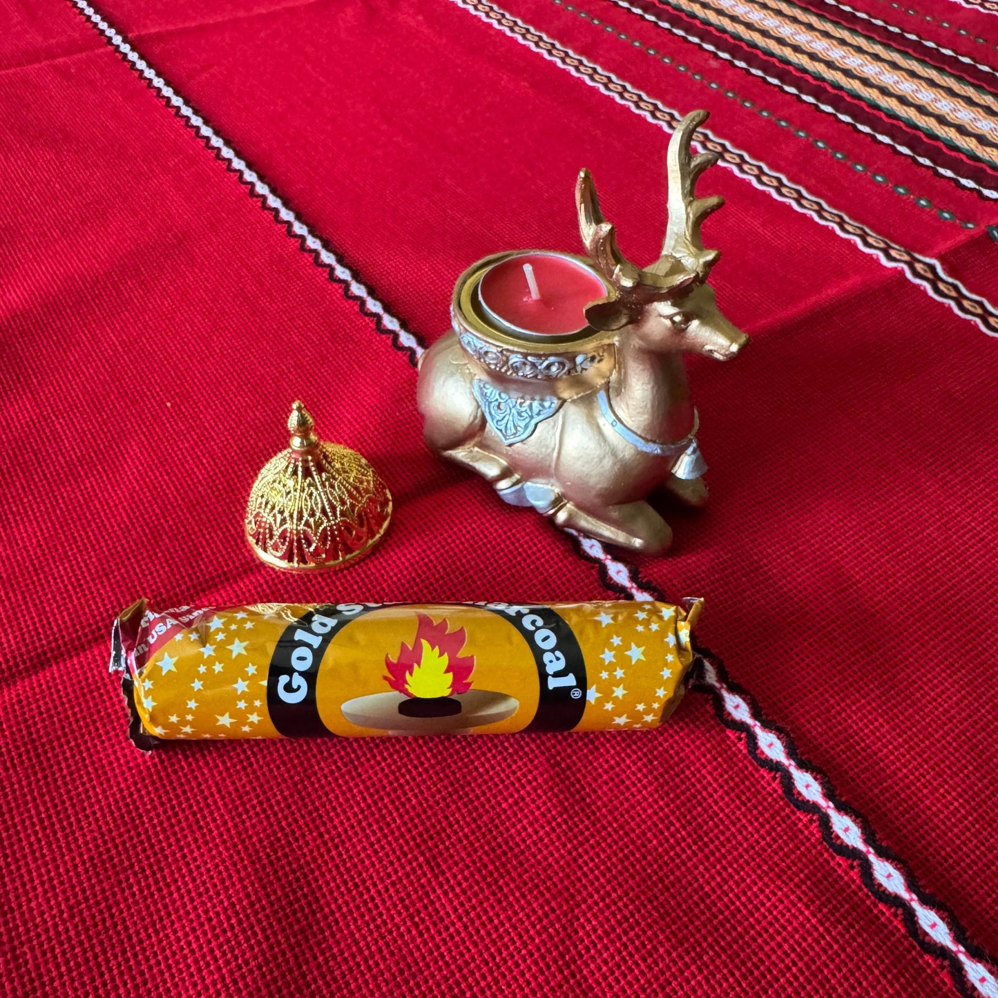 *Misfit* Deer Charcoal Incense Burner + Charcoal