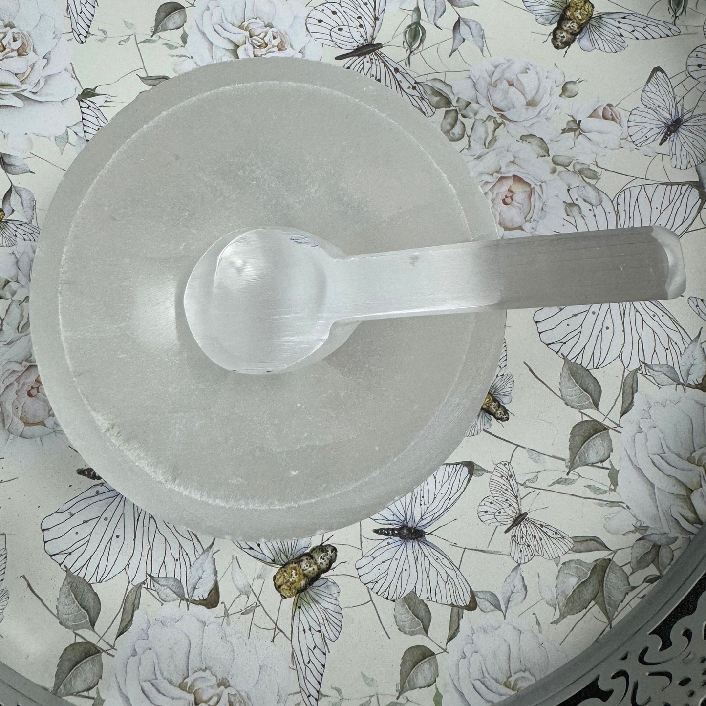 Selenite Spoon - 4"