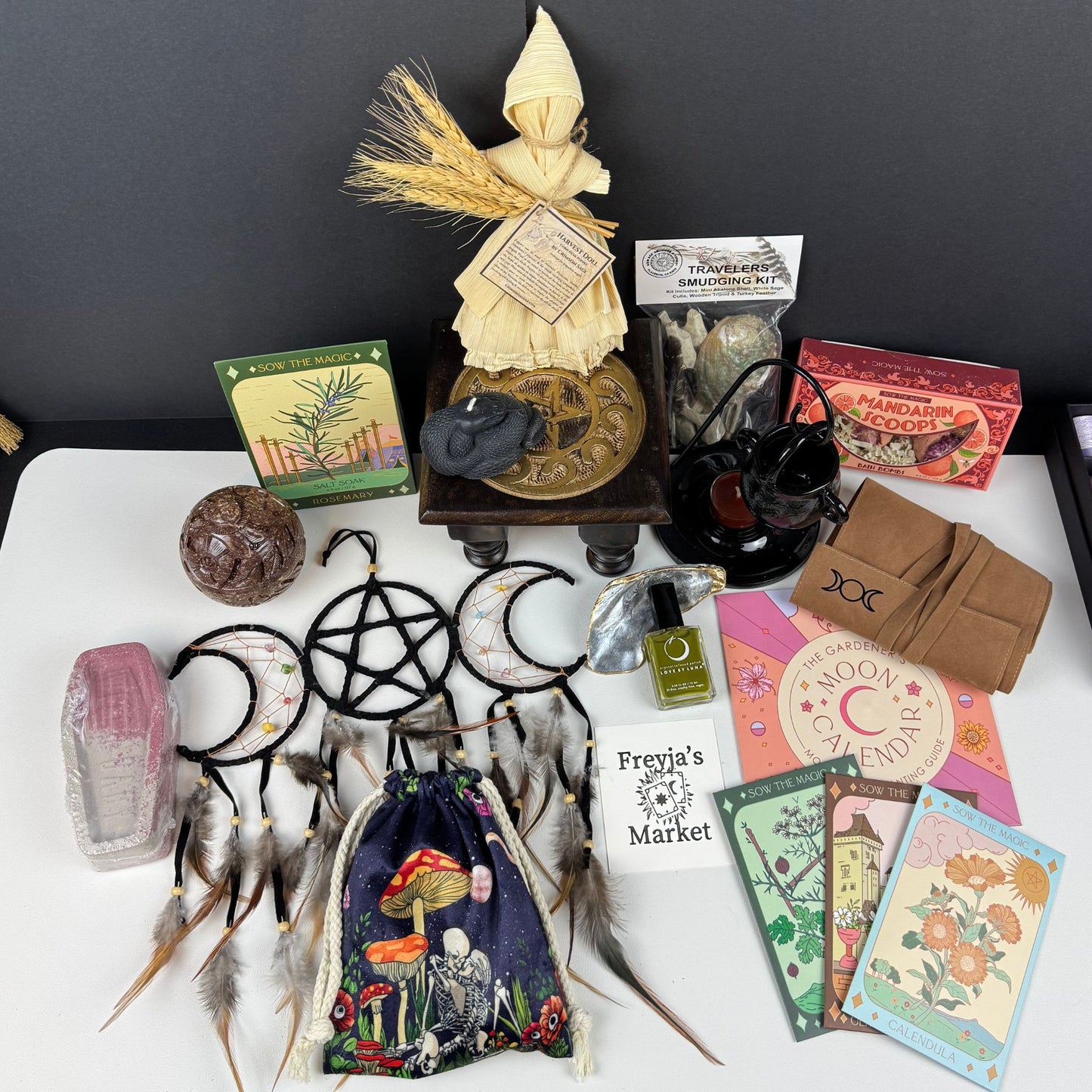 Freyja's Magic Scoop - Orange Ball Witchy Items