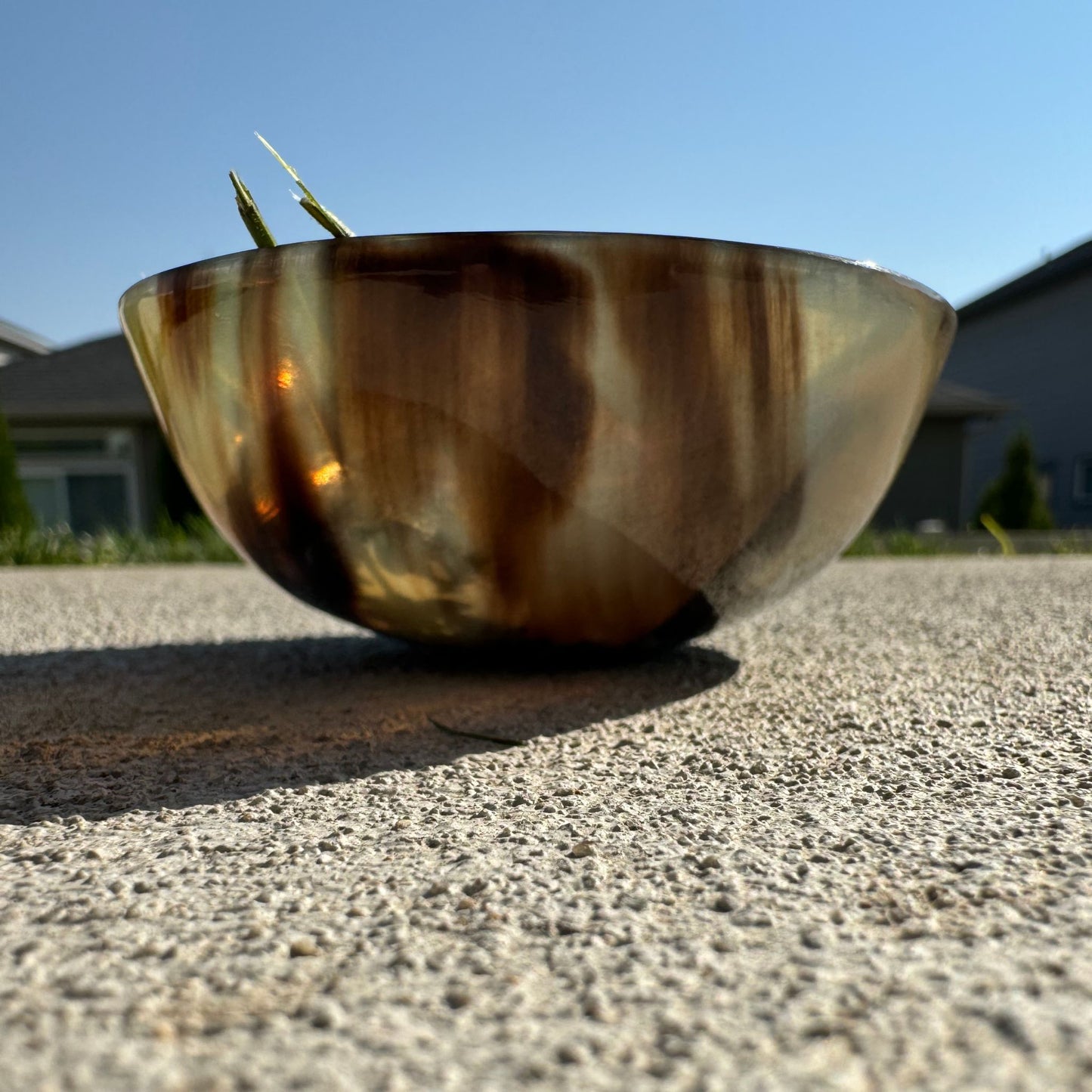 Buffalo Horn Ritual Bowl
