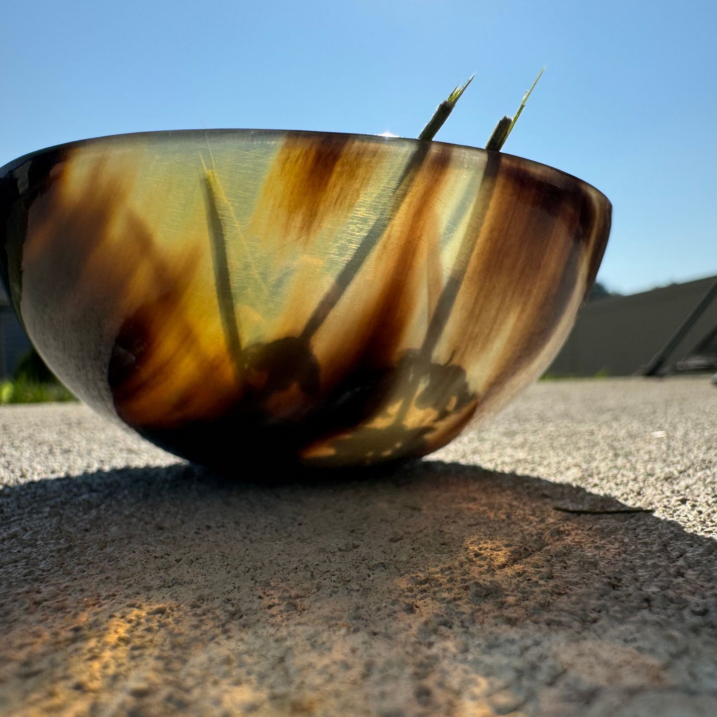 Buffalo Horn Ritual Bowl