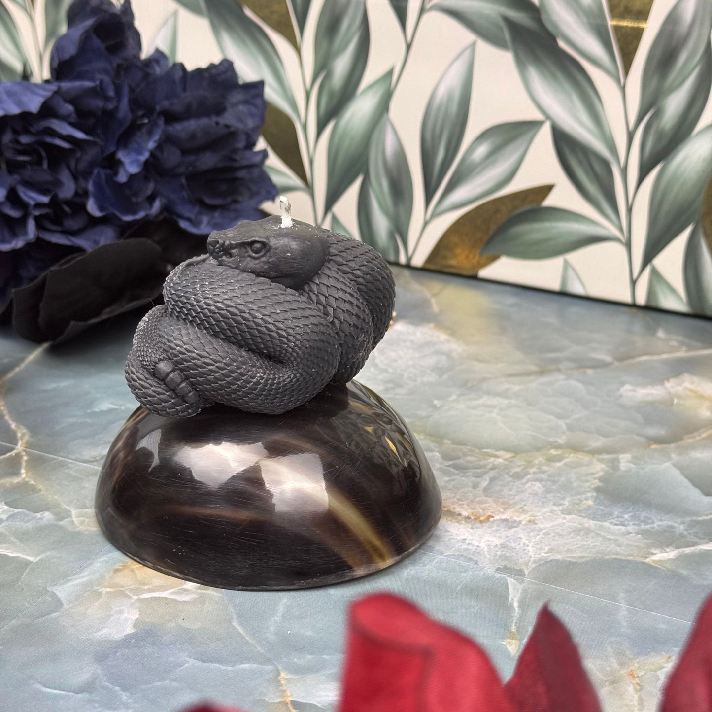 Beauty and the Moon - Black Snake Candle