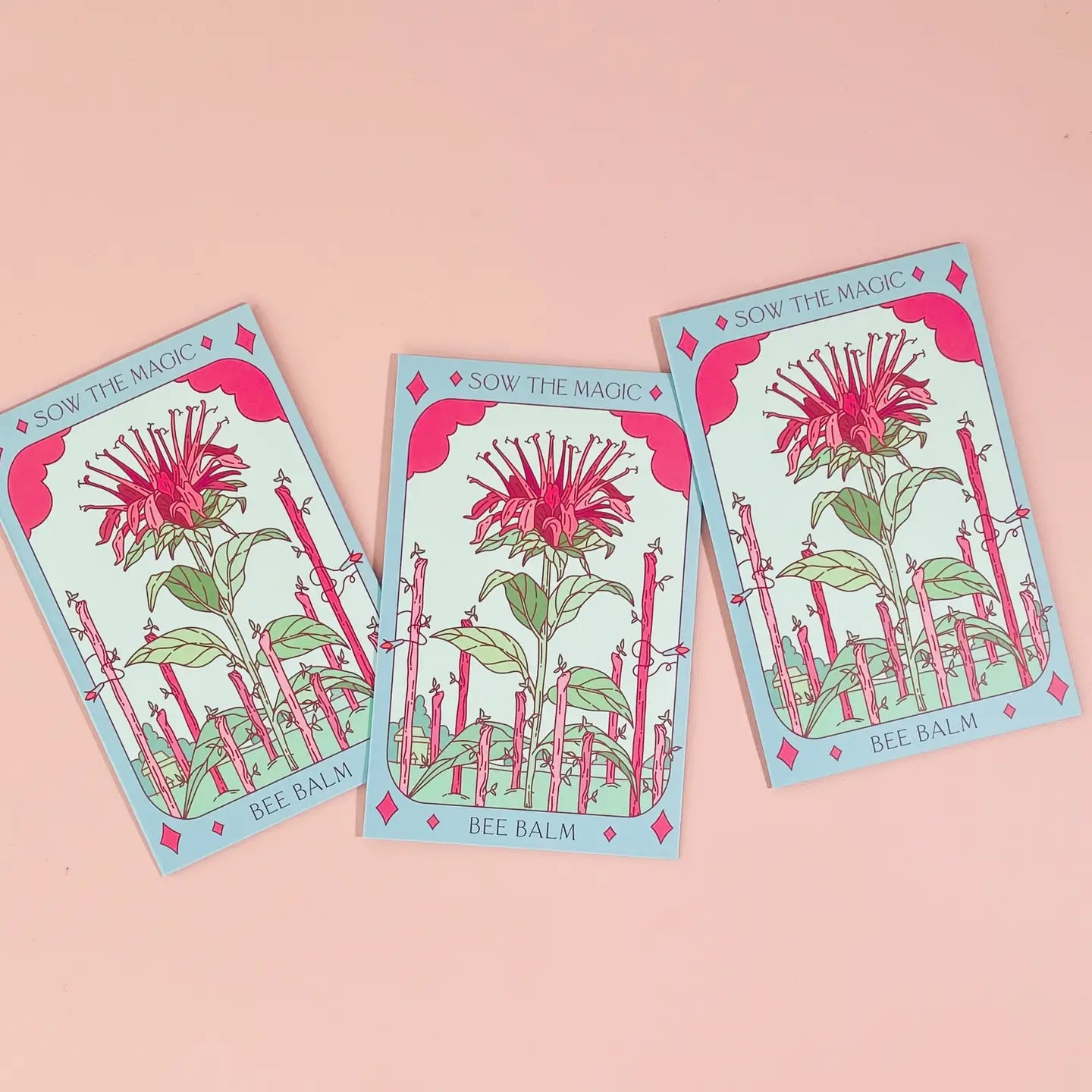 Sow the Magic – Bee Balm Tarot Garden + Gift Seed Packet