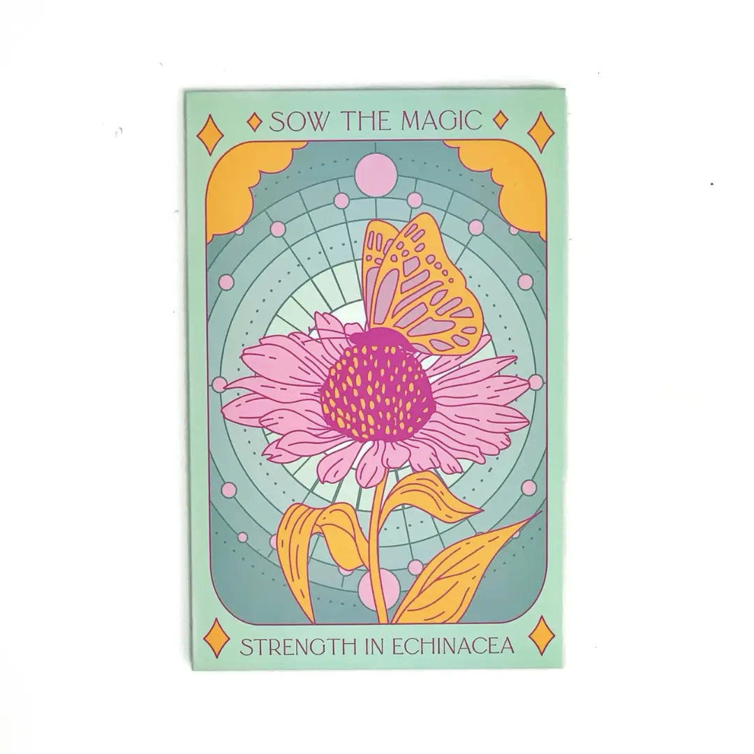 Sow the Magic – Echinacea Tarot Garden + Gift Seed Packet