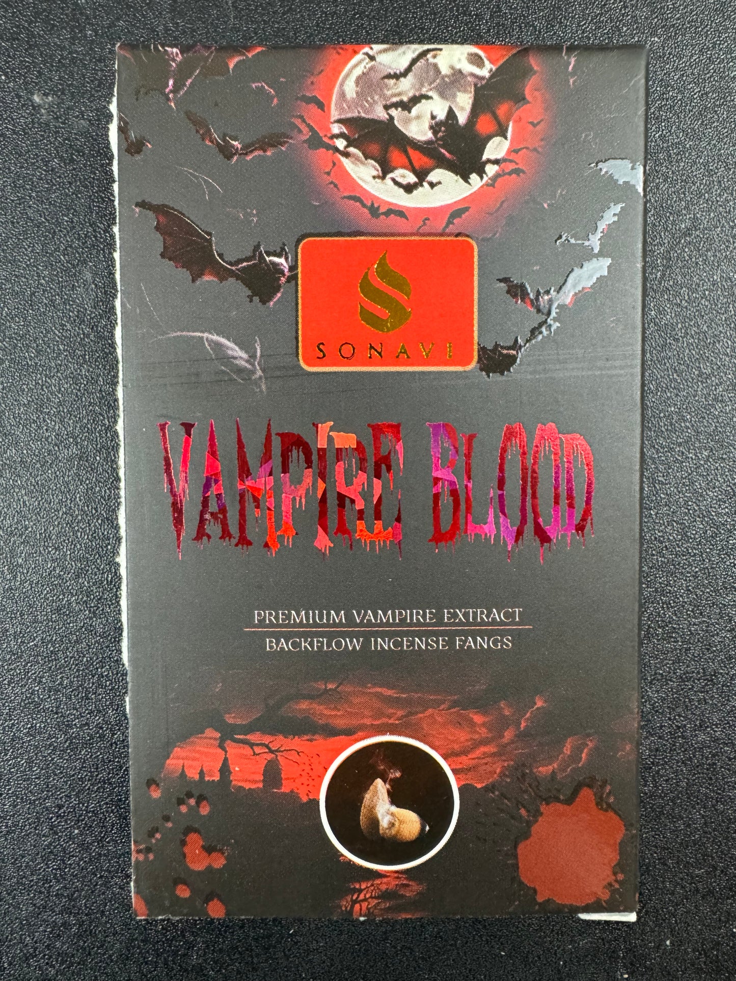 Vampire Blood Backflow Incense Cones