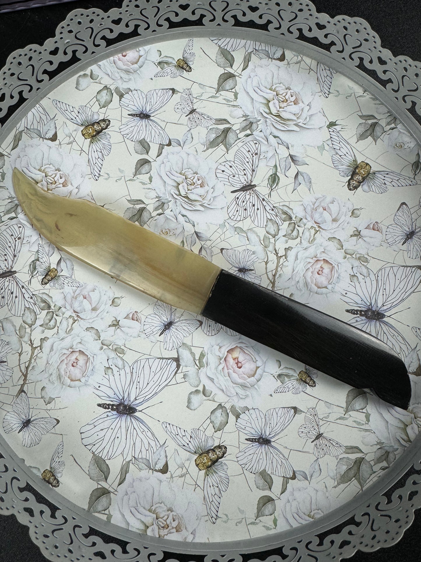 Buffalo Horn Athame (Altar Knife)