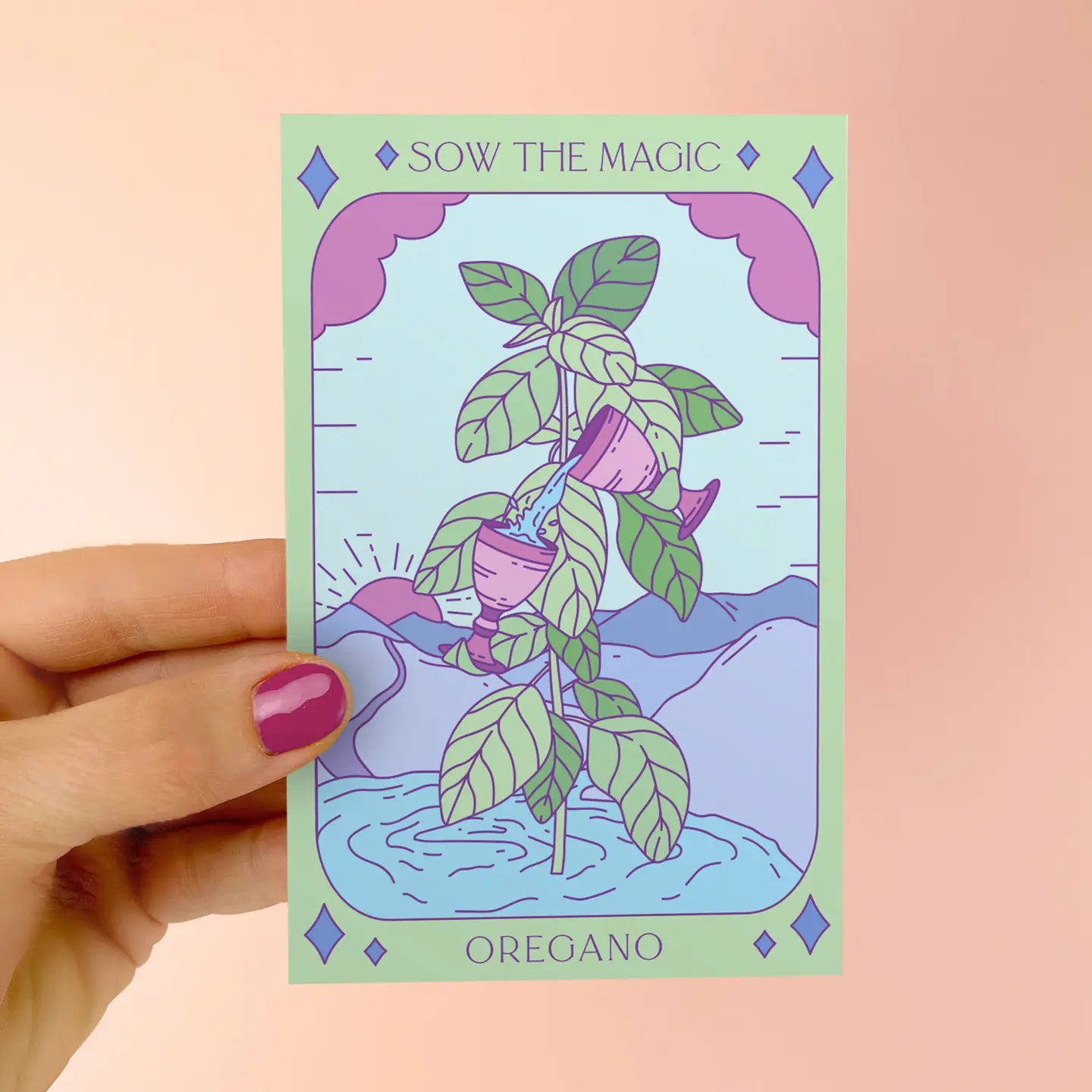 Sow the Magic – Oregano Tarot Garden + Gift Seed Packet