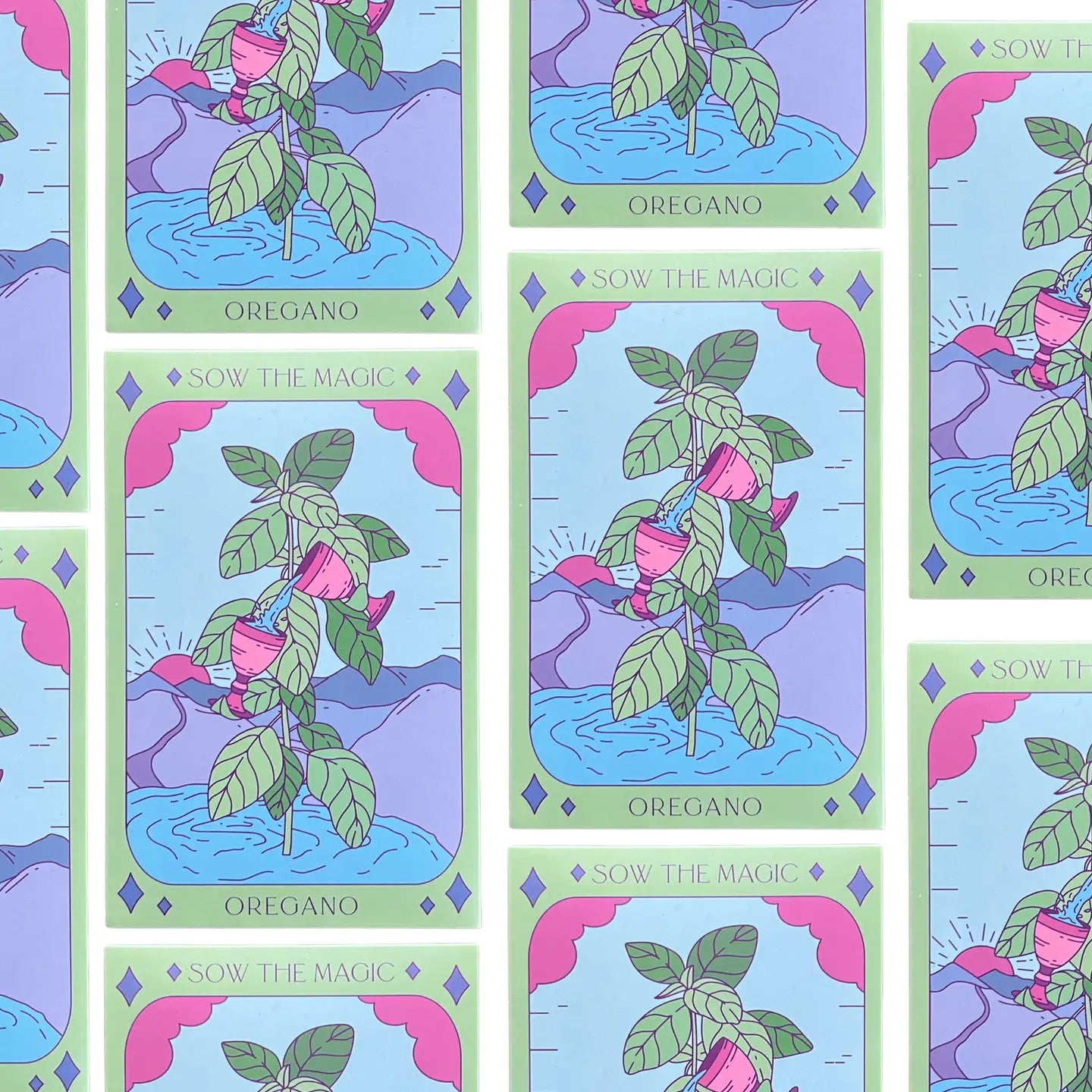 Sow the Magic – Oregano Tarot Garden + Gift Seed Packet