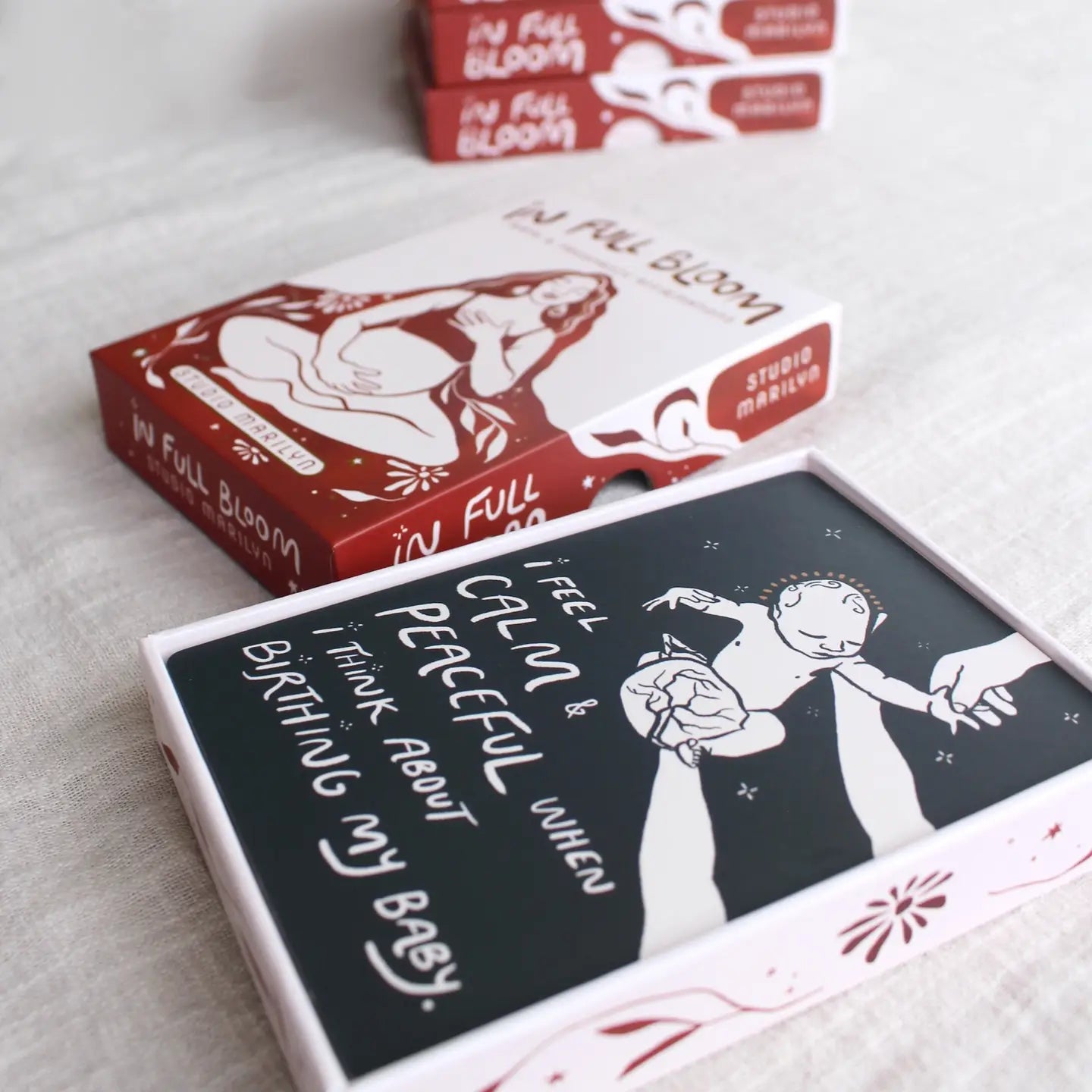 In Full Bloom Birth & Pregnancy Affirmation Deck