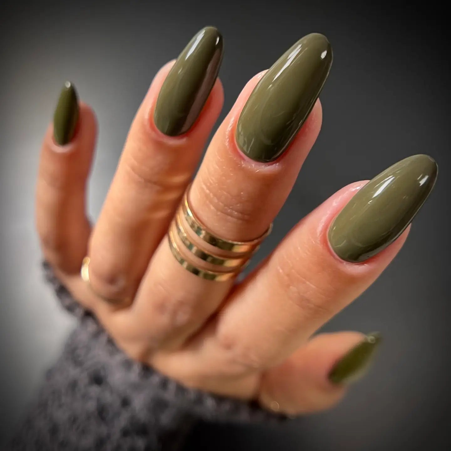 Love By Luna – Forest Retreat | Moss Green Nail Polish with Moss Agate