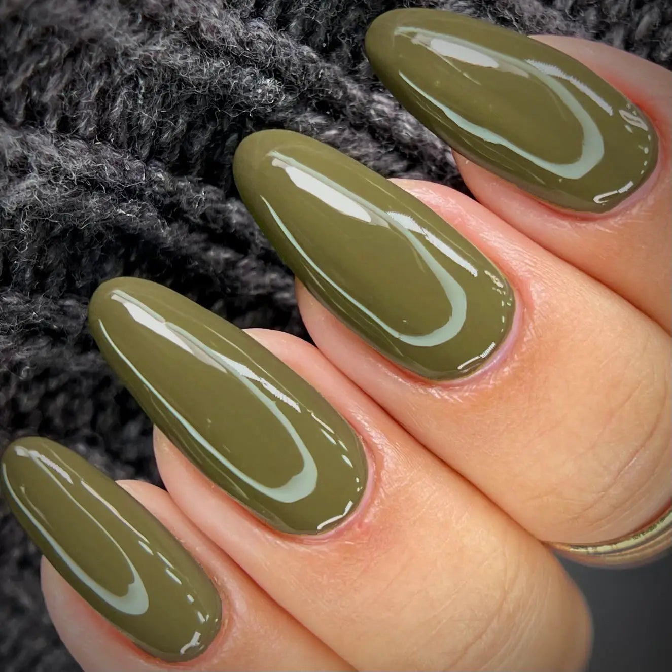 Love By Luna – Forest Retreat | Moss Green Nail Polish with Moss Agate