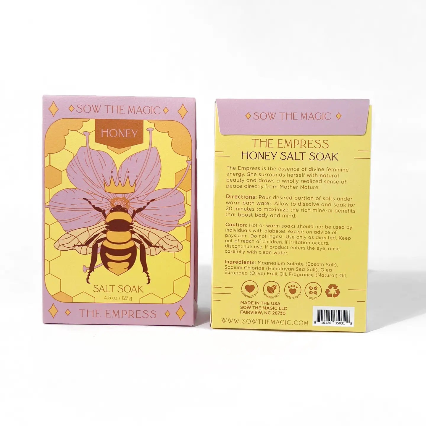 Sow the Magic – Honey Tarot Bath Salt Soak