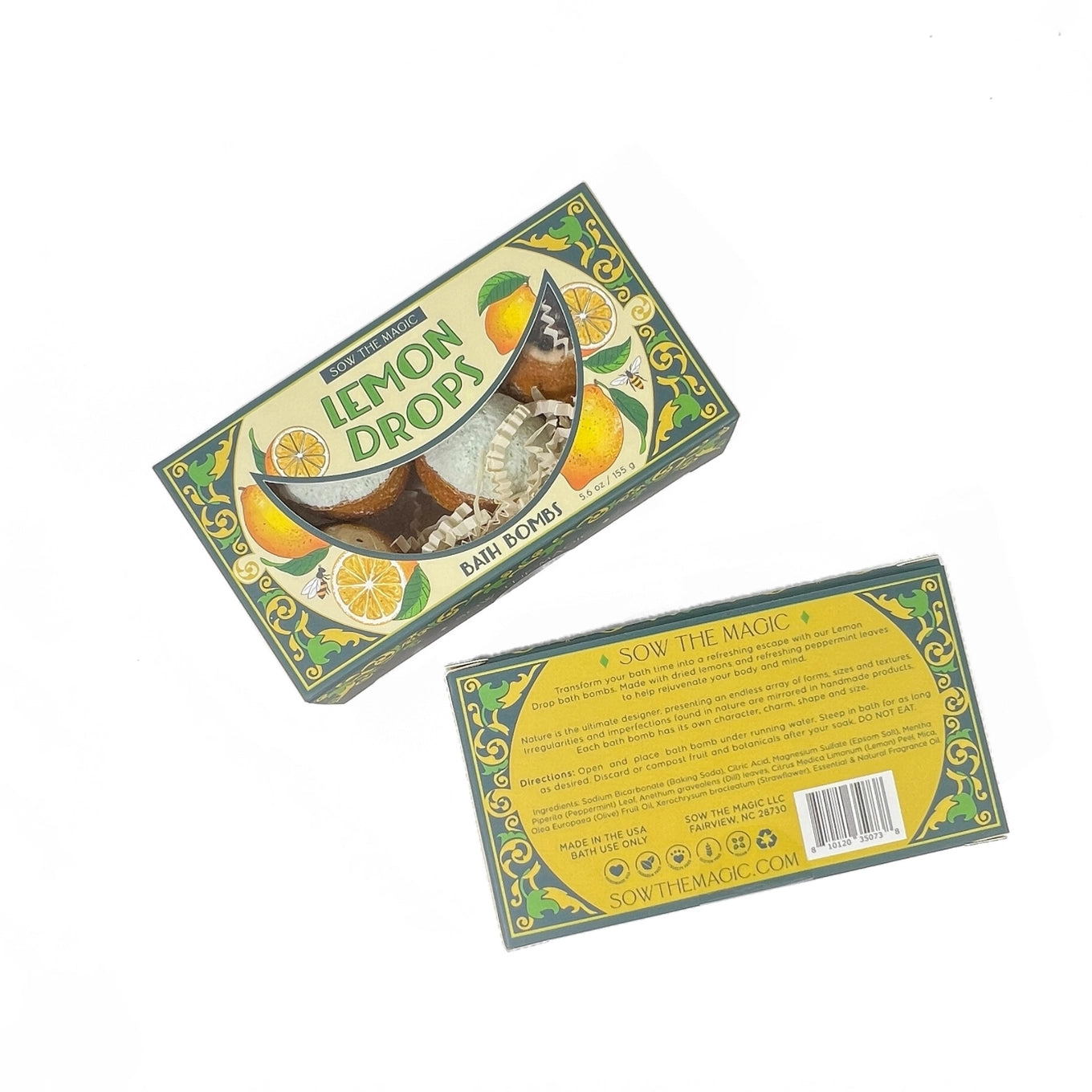Sow the Magic – Lemon Drops Bath Bombs