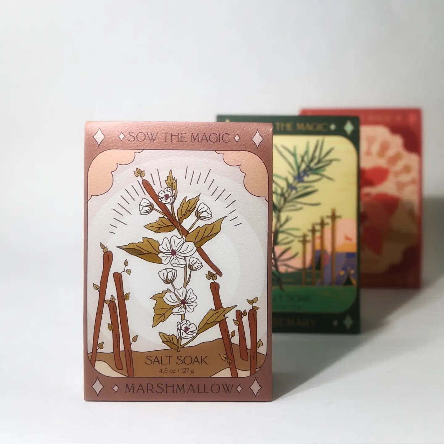 Sow the Magic – Marshmallow Tarot Bath Salt Soak