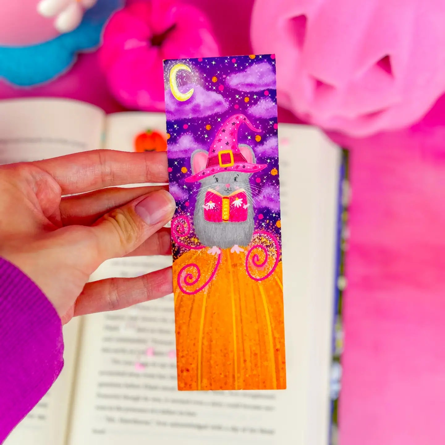 Bookmark - Halloween Mouse