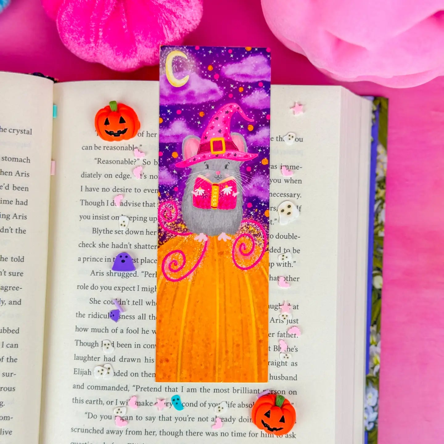 Bookmark - Halloween Mouse