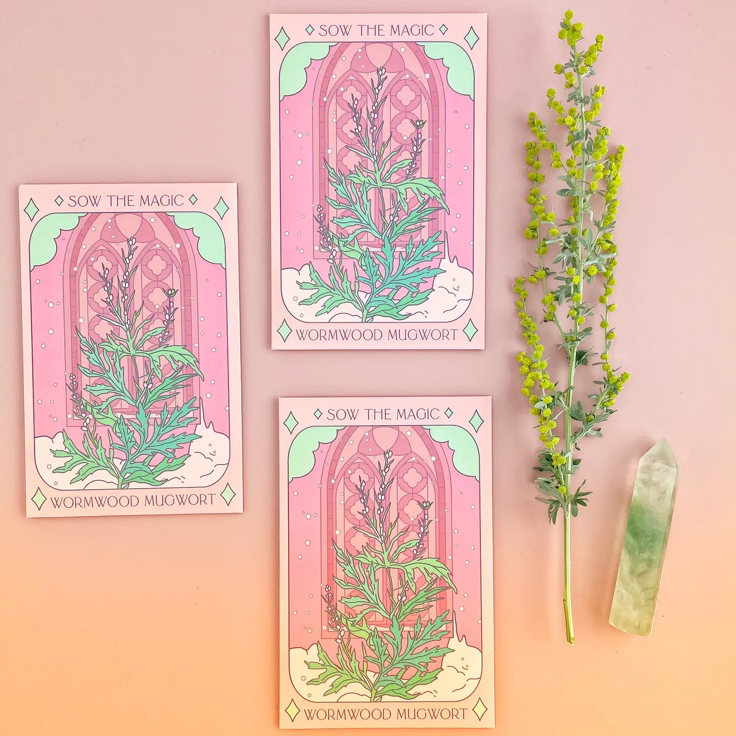 Sow the Magic – Mugwort Tarot Garden + Gift Seed Packet