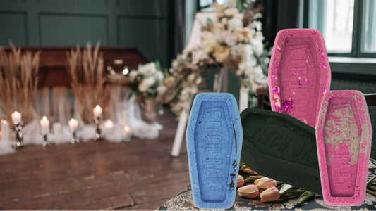 Dear Diary, I found the coolest coffin bath bombs.