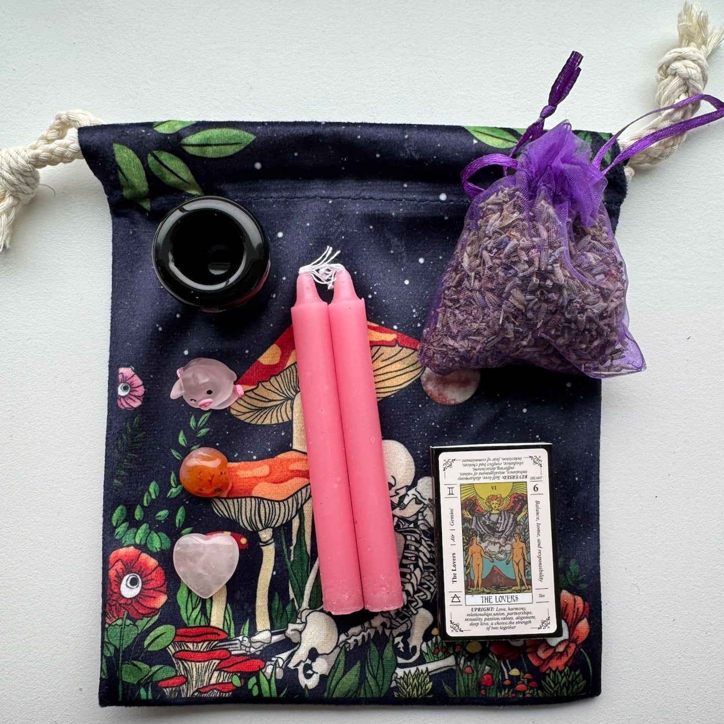 Crystal Manifestation Gift Bag - Fierce and Flirty