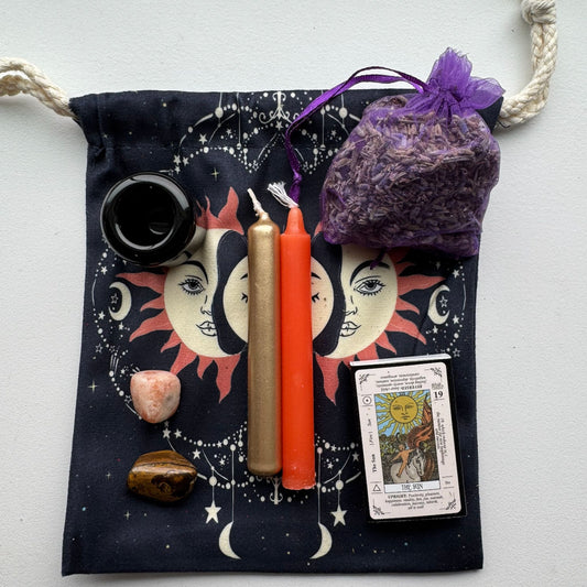 Crystal Manifestation Gift Bag – Golden Goddess