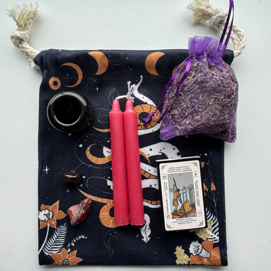 Crystal Manifestation Gift Bag - Red Hot Reset