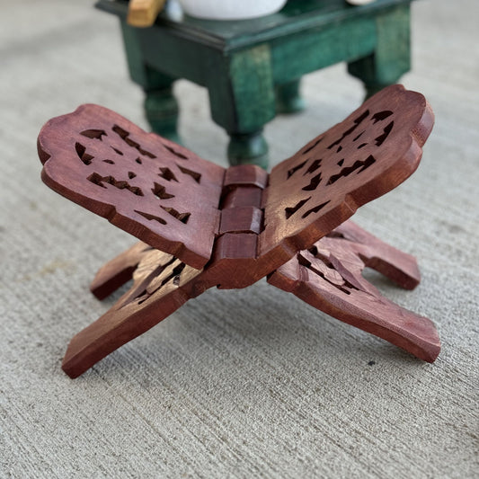 Handmade Wooden Book Holder