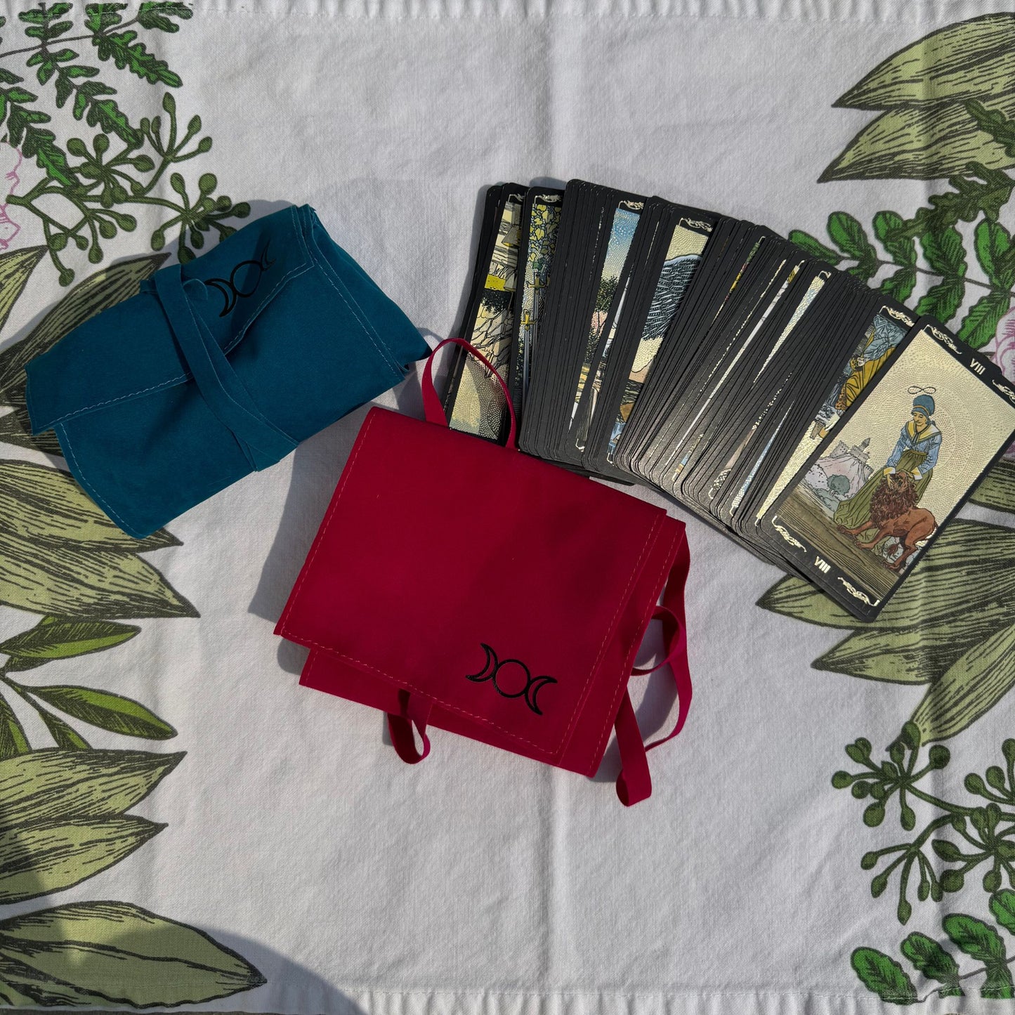 Velvet Tarot Bag - Triple Moon