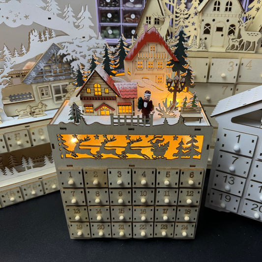 Reindeer Crystal Advent Calendar