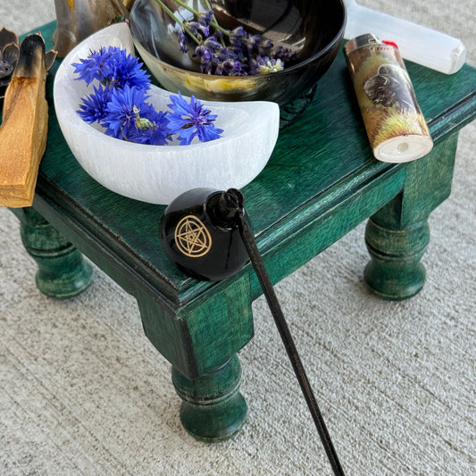Green Man Altar Table