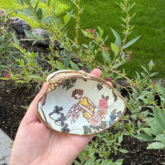 Shell Dish - Yellow Fairy