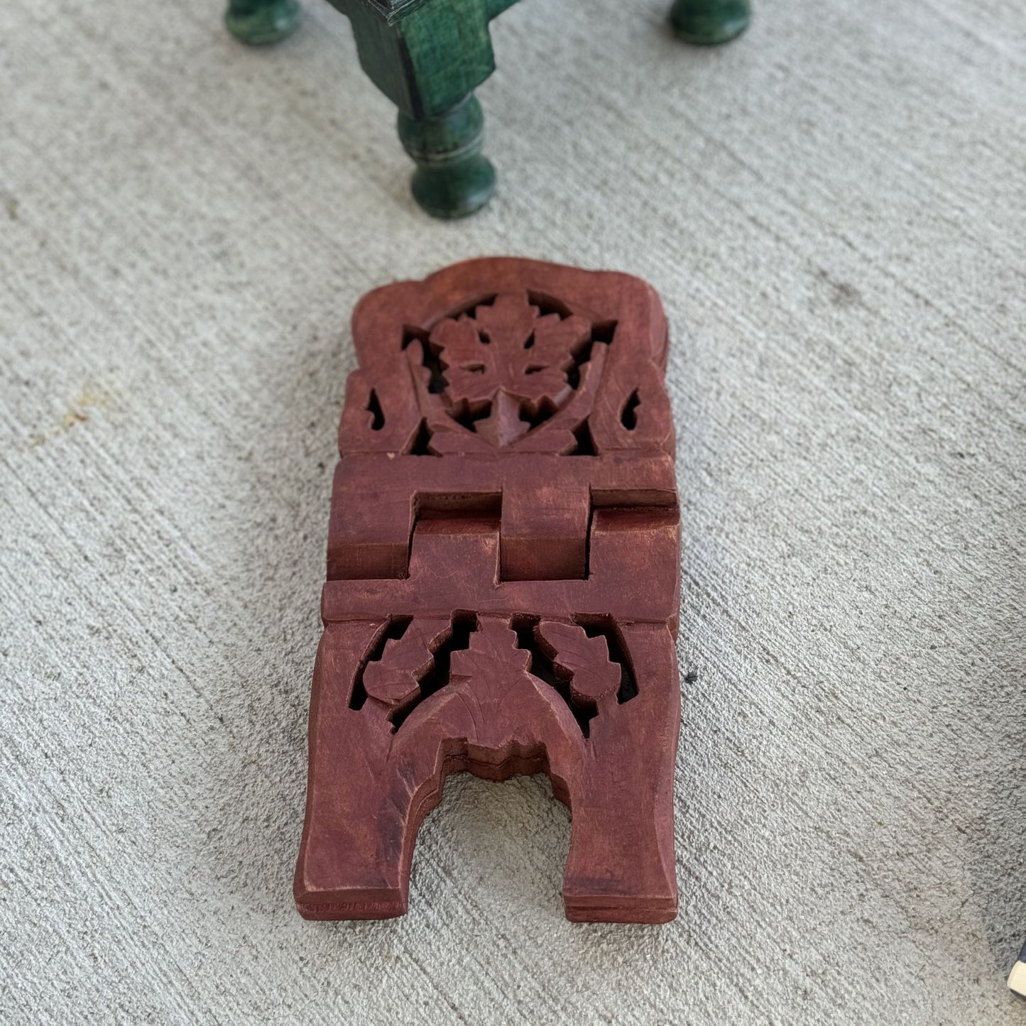 Handmade Wooden Book Holder