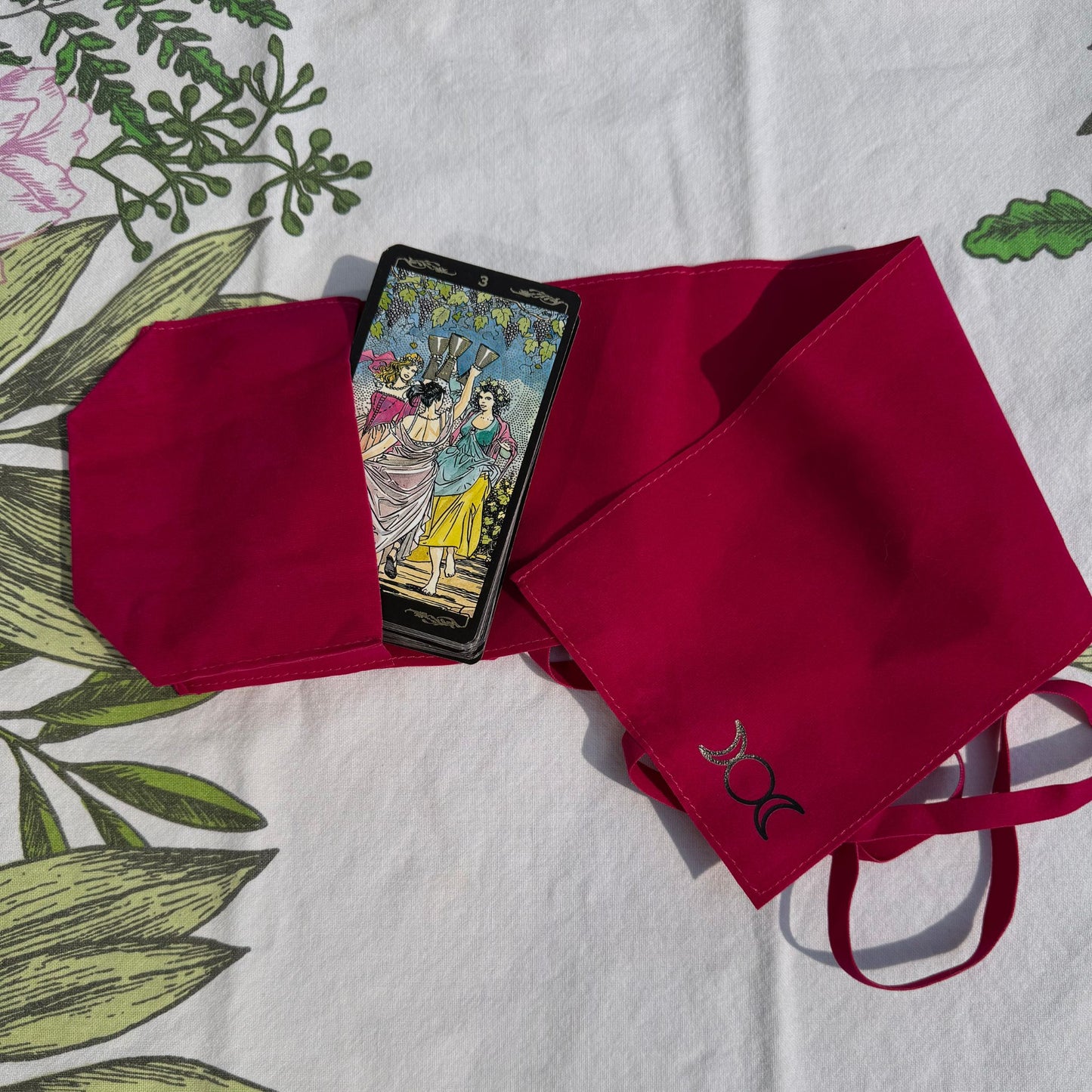 Velvet Tarot Bag - Triple Moon