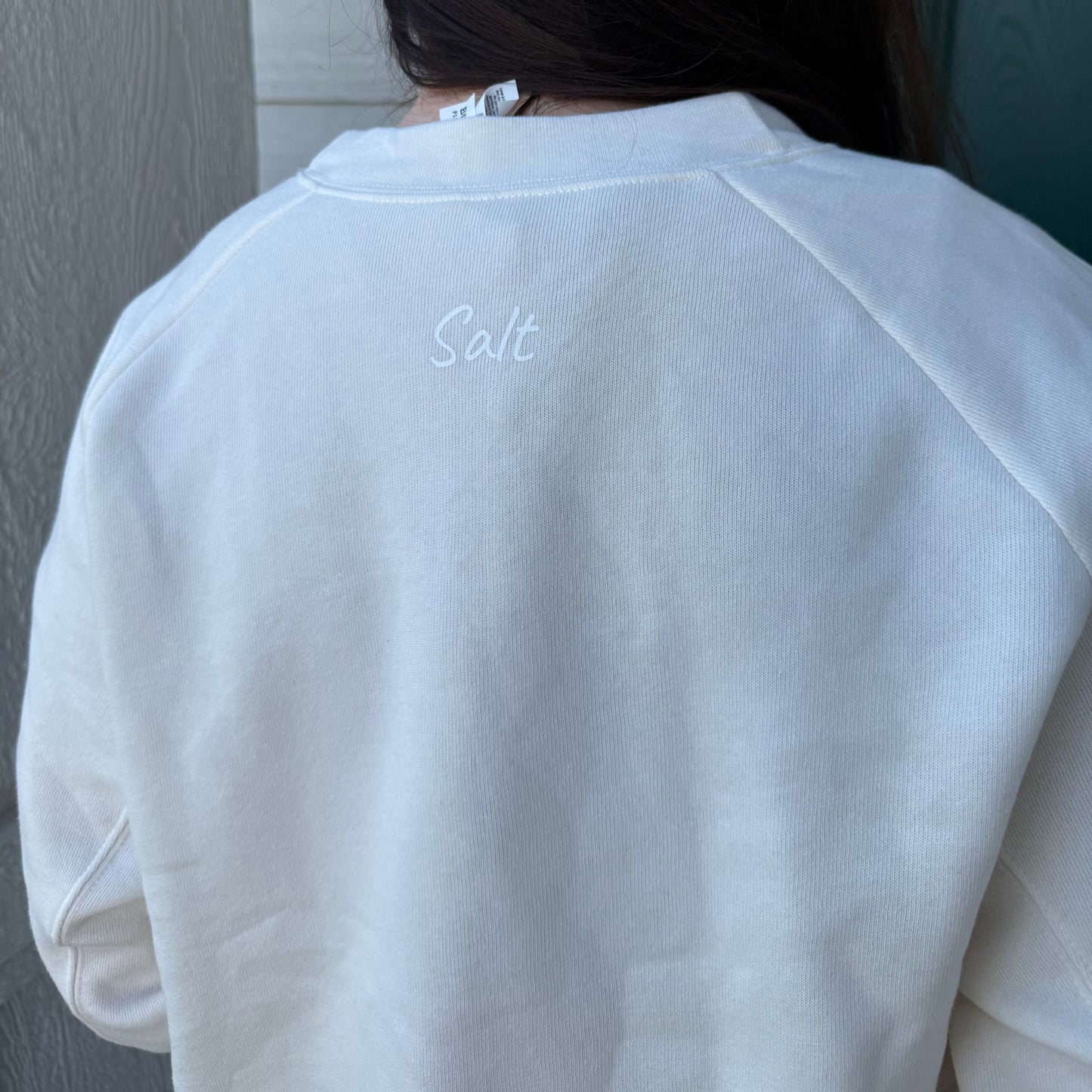 Words of Magic - Salt Cropped Pullover