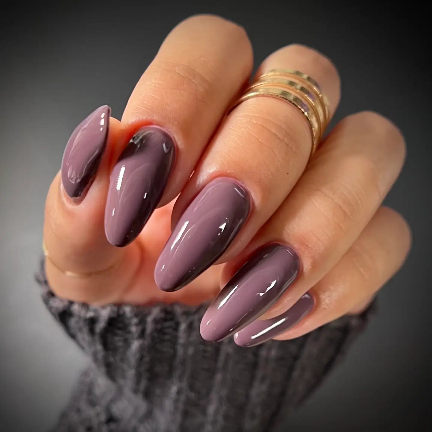 Love By Luna – Habit Breaker | Dusty Purple Nail Polish with Iolite