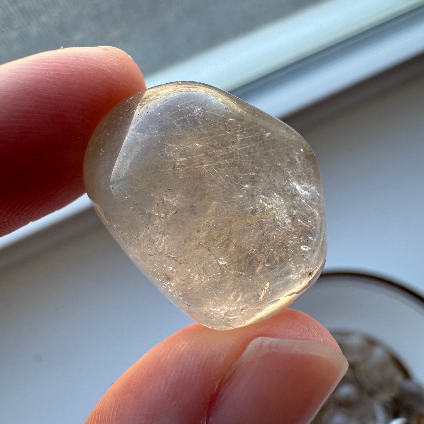 Smoky Quartz with Rutile | One Intuitively Chosen Tumble