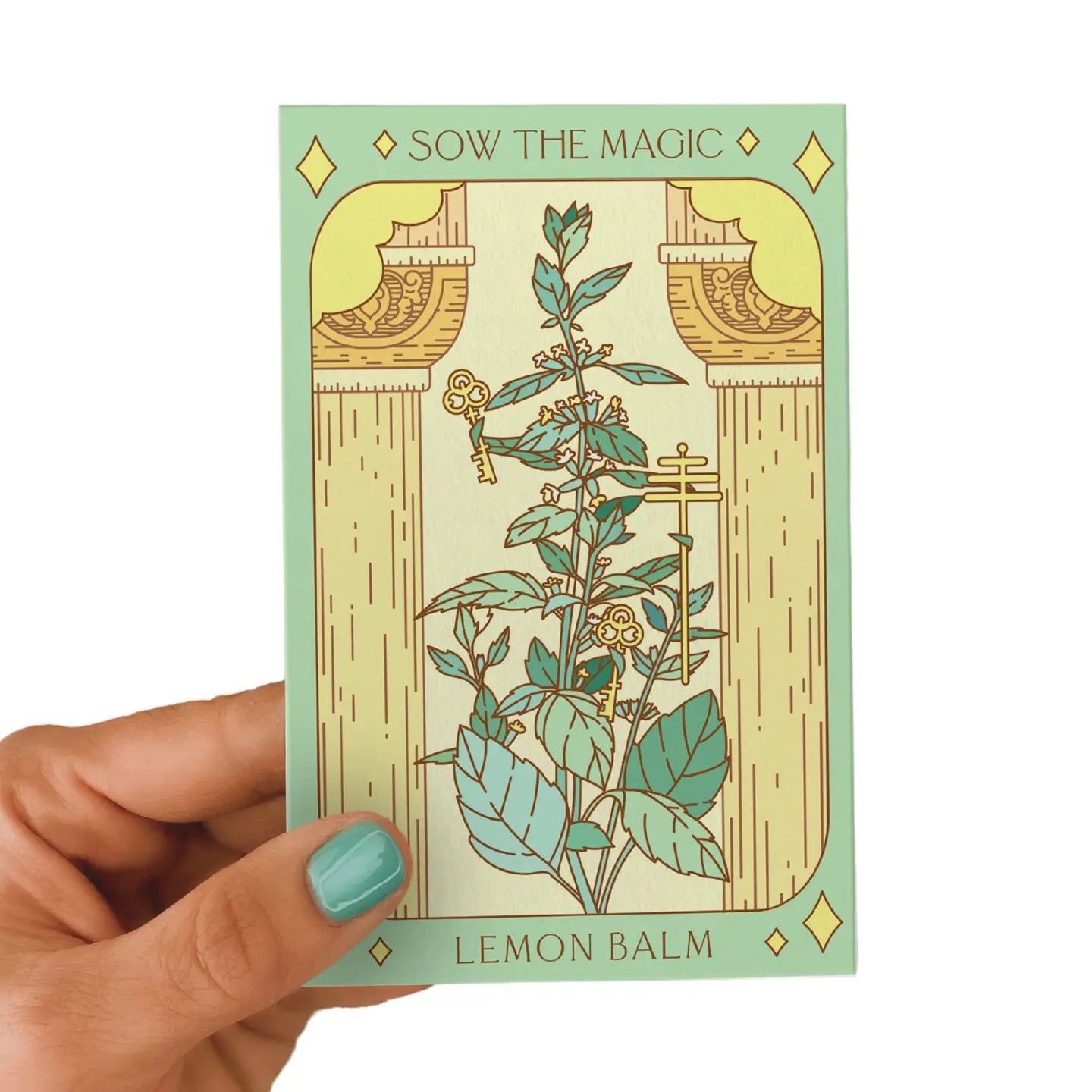 Sow the Magic – Lemon Balm Tarot Garden + Gift Seed Packet