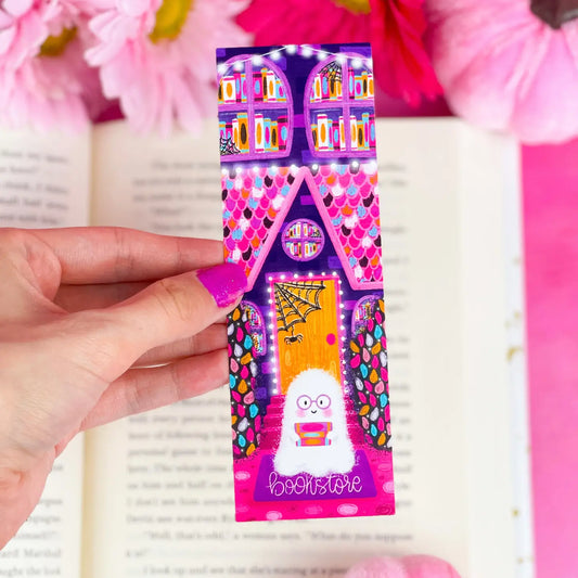 Bookmark - Halloween Bookstore