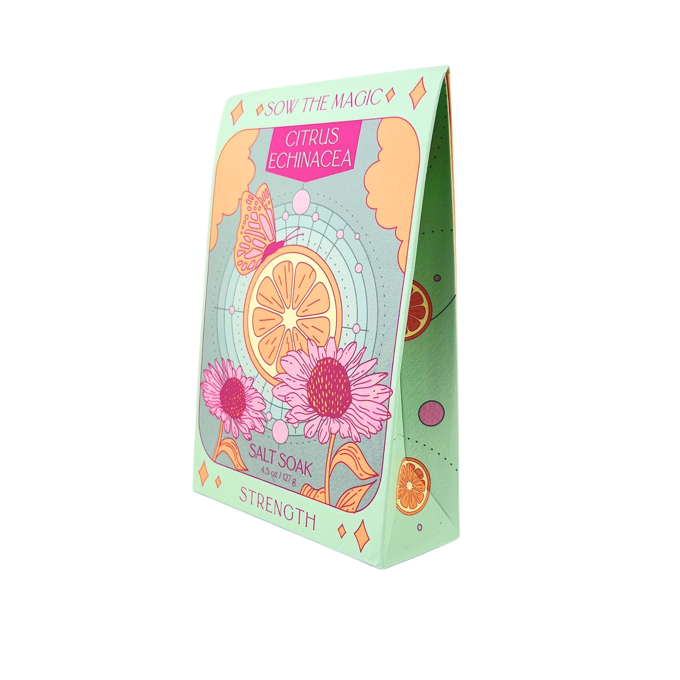 Sow the Magic – Citrus Echinacea Tarot Bath Salt Soak