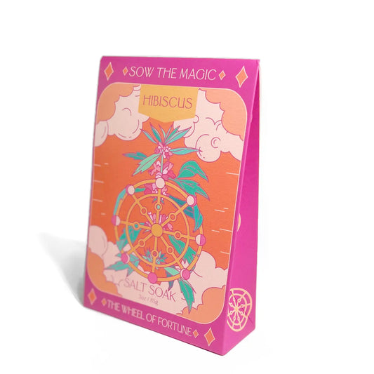 Sow the Magic – Hibiscus Tarot Bath Salt Soak