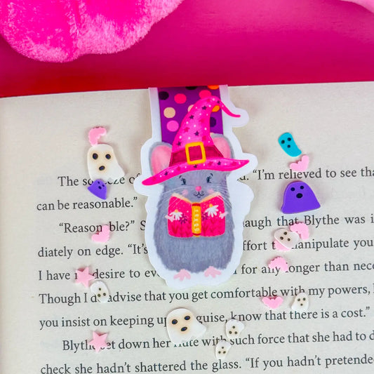 Magnetic Bookmark - Halloween Mouse