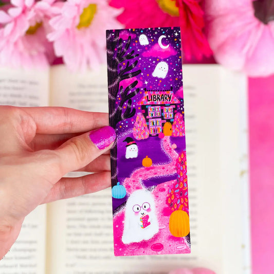 Bookmark - Halloween Library Path