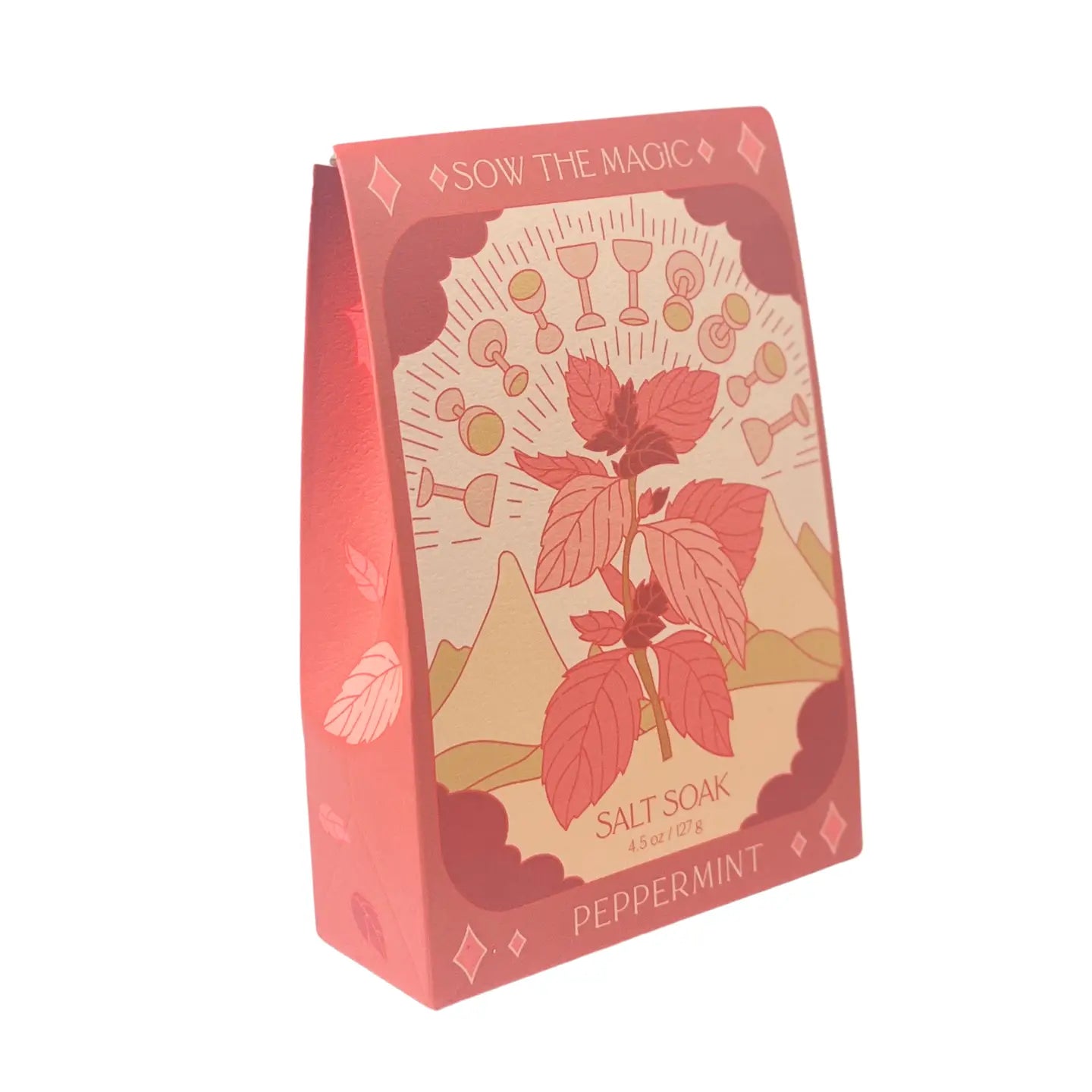 Sow the Magic – Peppermint Tarot Bath Salt Soak