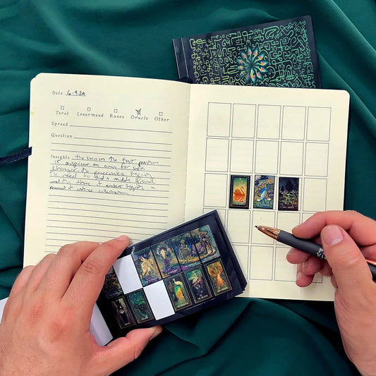 Prisma Visions Tarot Sticker Book
