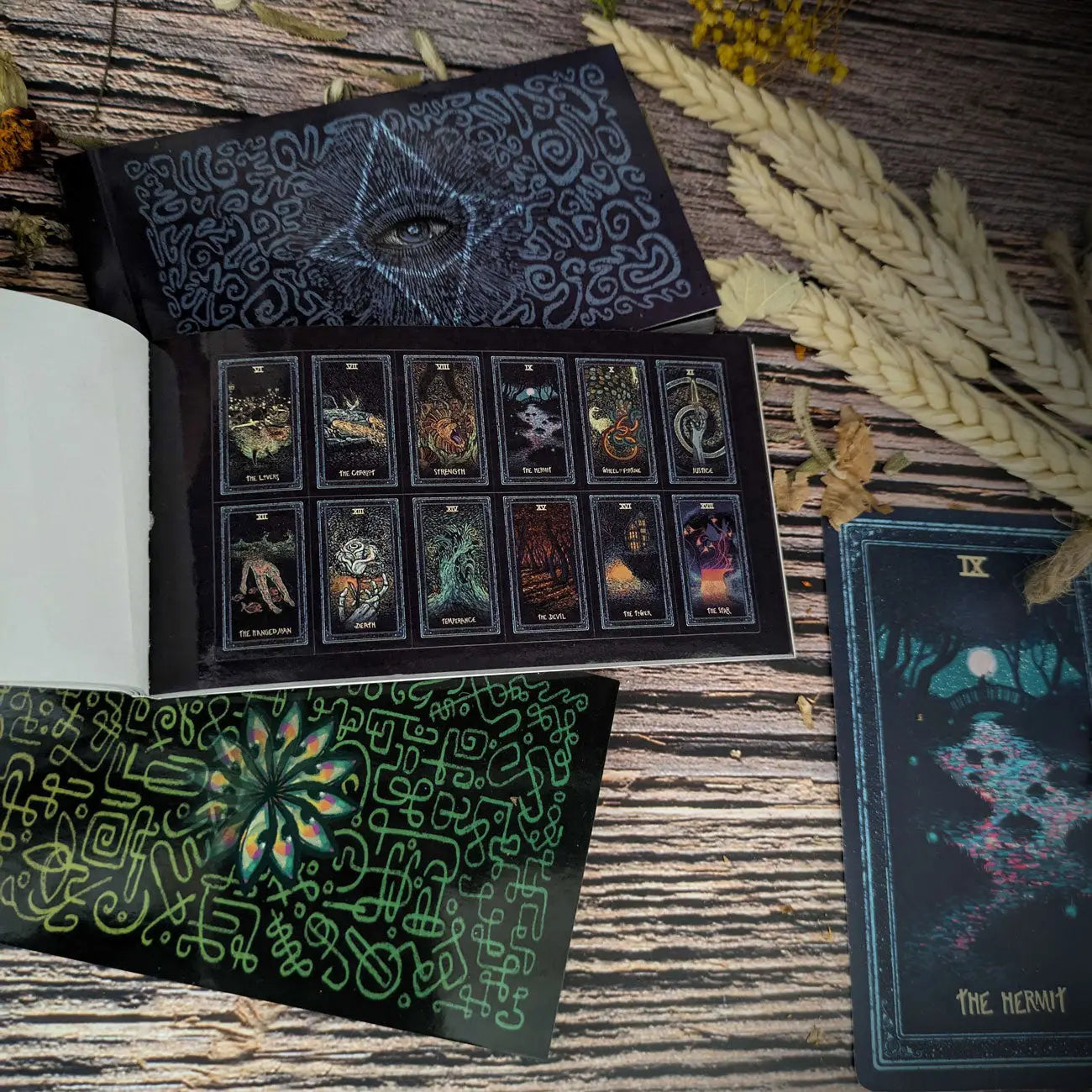 Prisma Visions Tarot Sticker Book