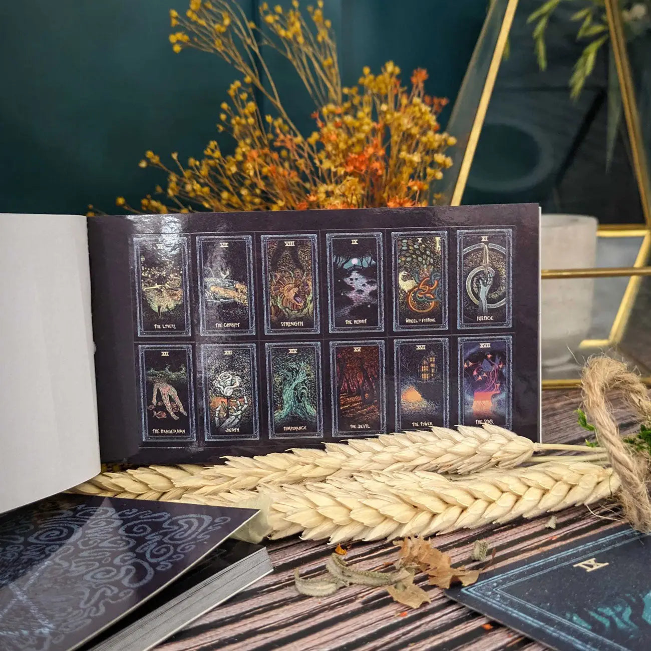 Prisma Visions Tarot Sticker Book
