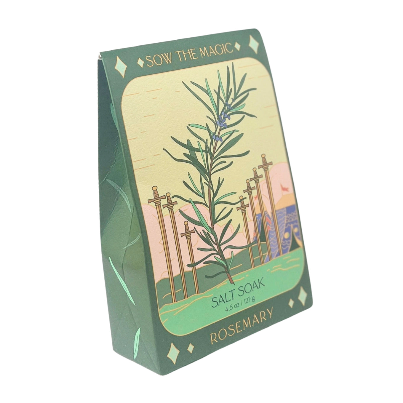 Sow the Magic – Rosemary Tarot Bath Salt Soak